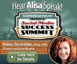 Hear Alisa speak about Pinterest Promoted Pins at Social Media Examiner's Social Media Success Summit!